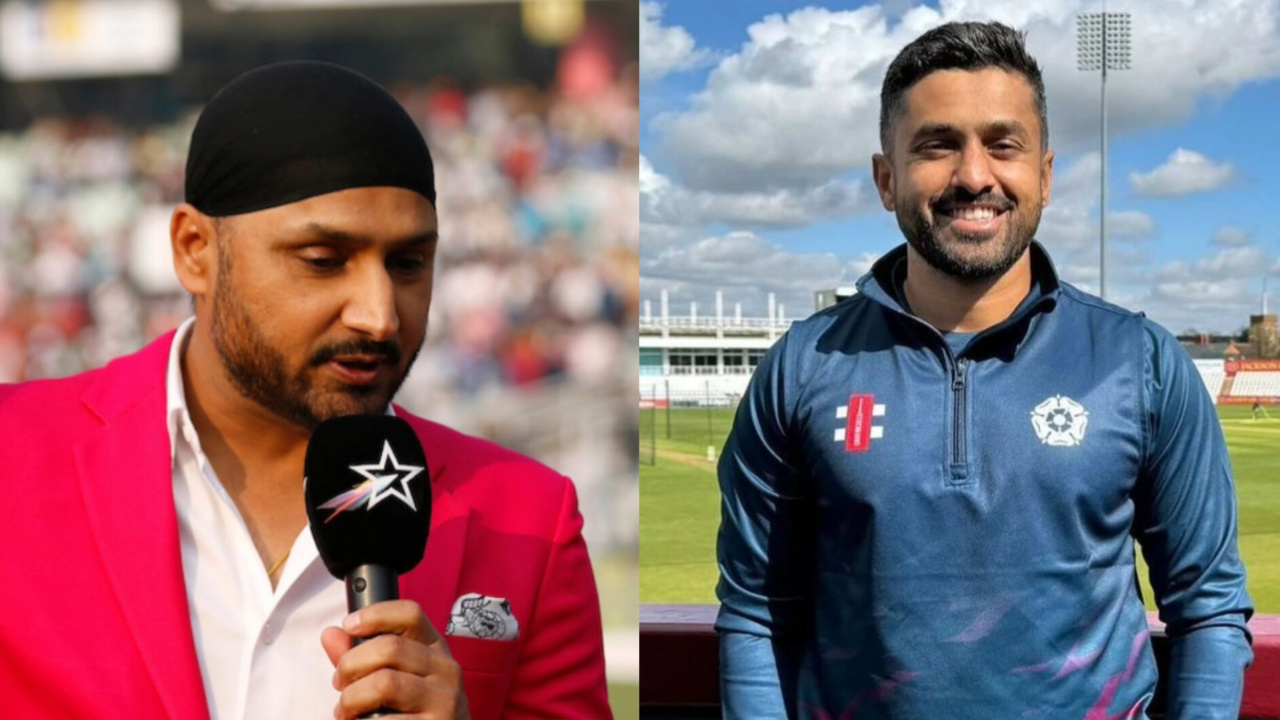 Karun Nair And Harbhajan Singh