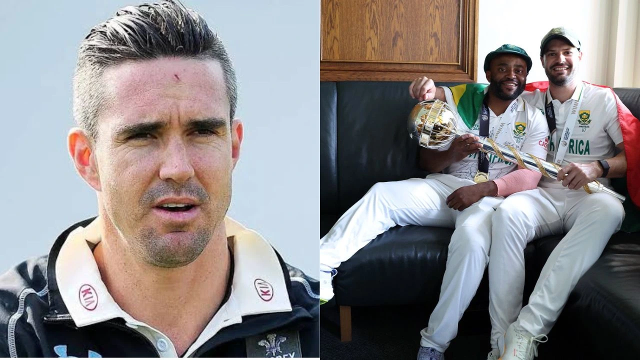Kevin Pietersen Aiden Markram Temba Bavuma