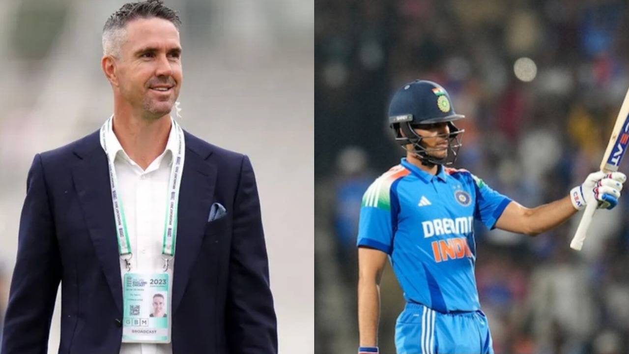 Kevin Pietersen And Shubman Gill