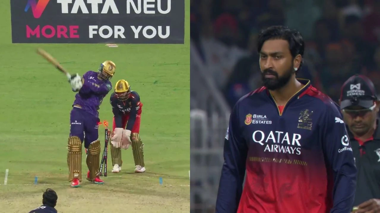 Krunal Pandya Castles Venkatesh Iyer