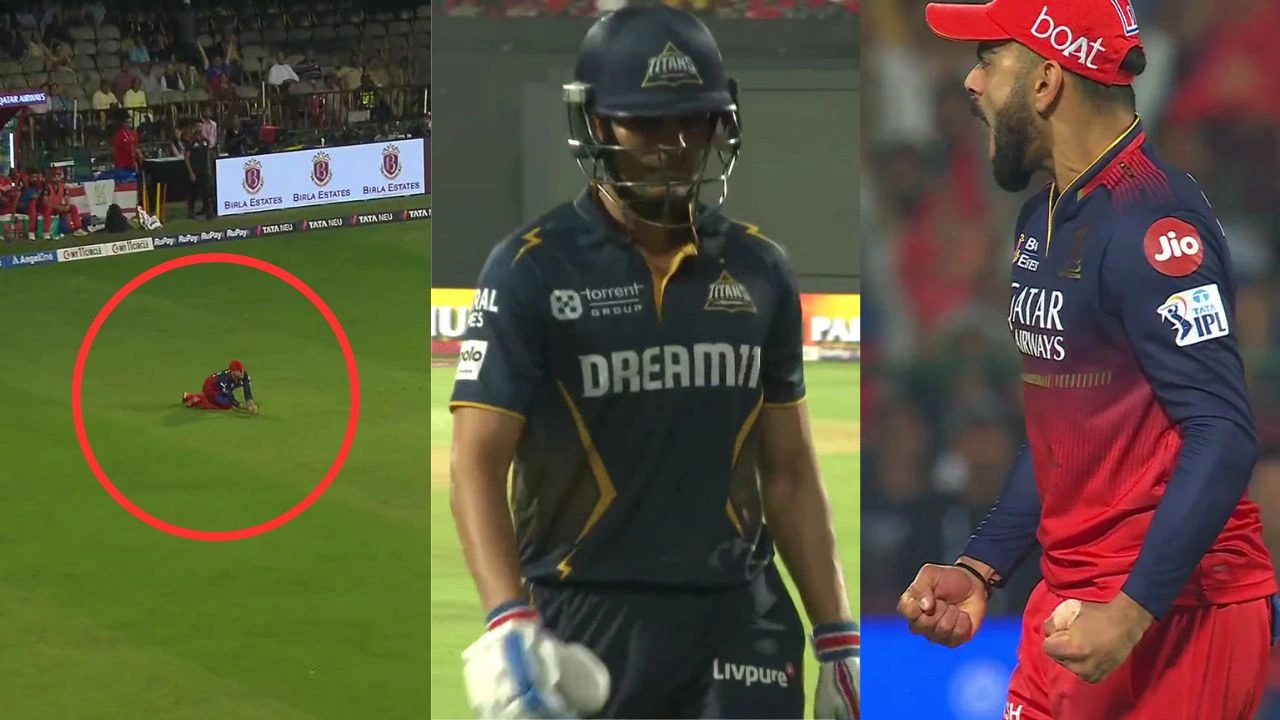 Liam Livingstone Catch To Dismiss Shubman Gill And Virat Kohli Celebration