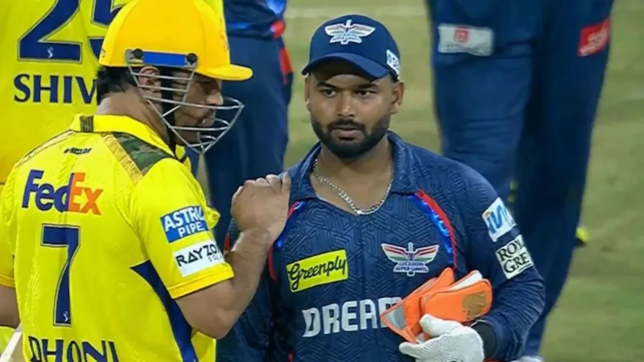 MS Dhoni Rishabh Pant