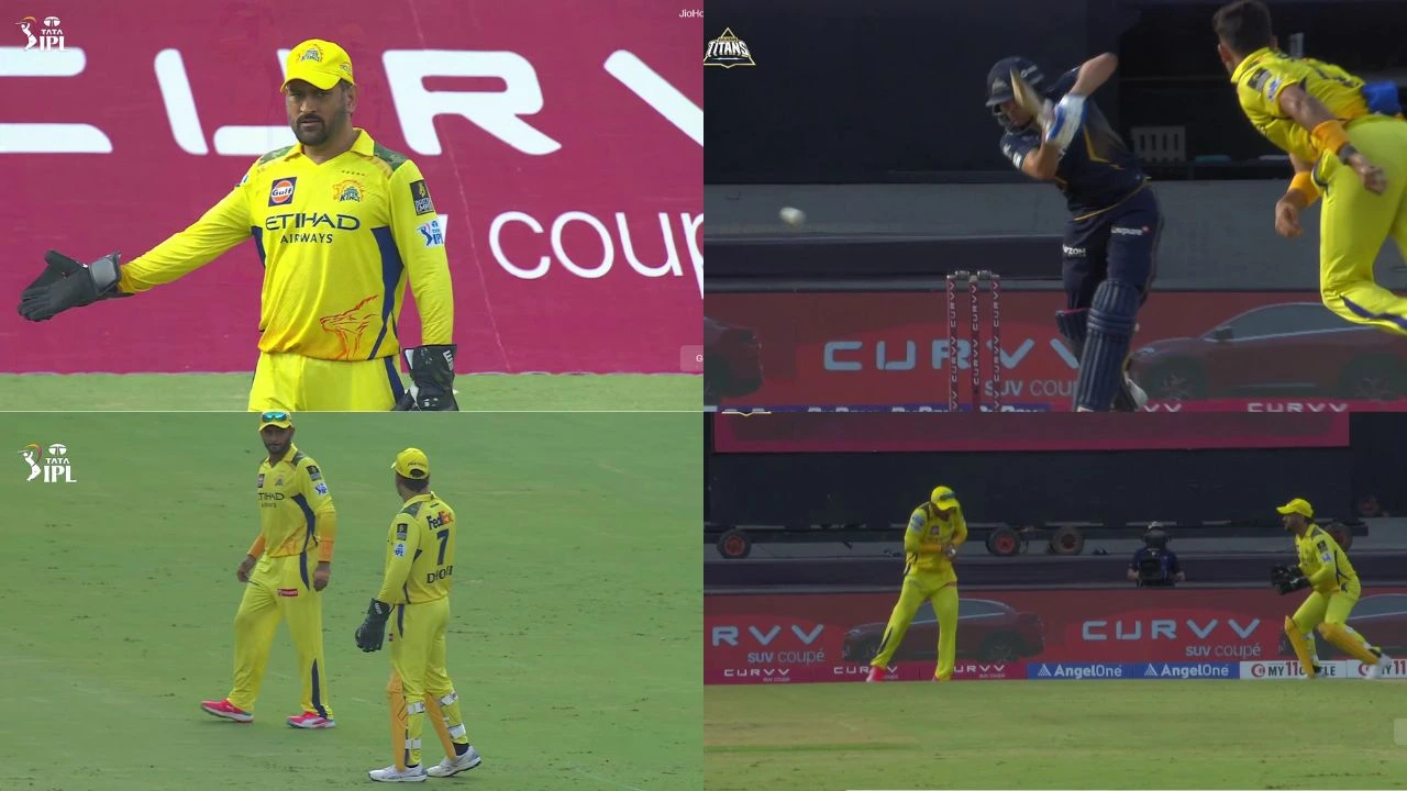 MS Dhoni Masterclass To Send Back Shubman Gill