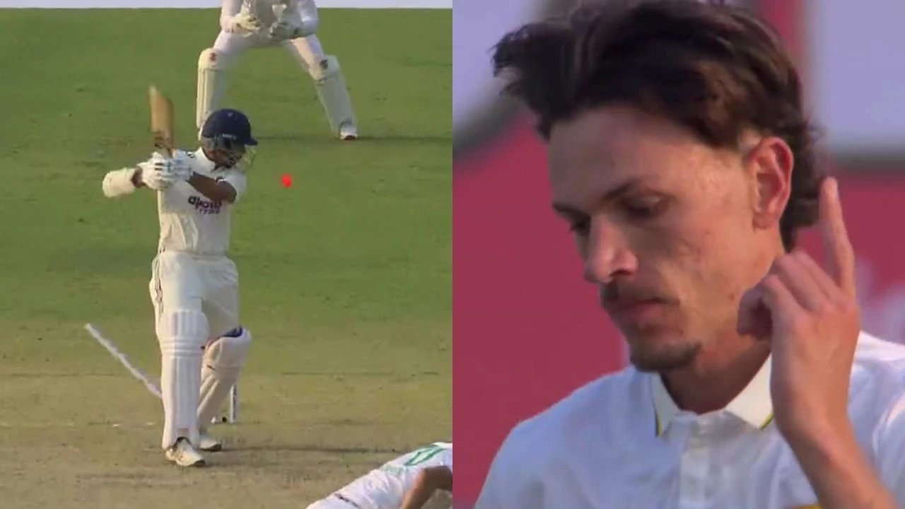 Early blow for India as Marco Jansen sends Yashasvi Jaiswal&rsquo;s stumps flying in Kolkata Test