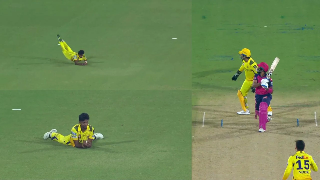 Matheesha Pathirana Catch To Dismiss Dhruv Jurel