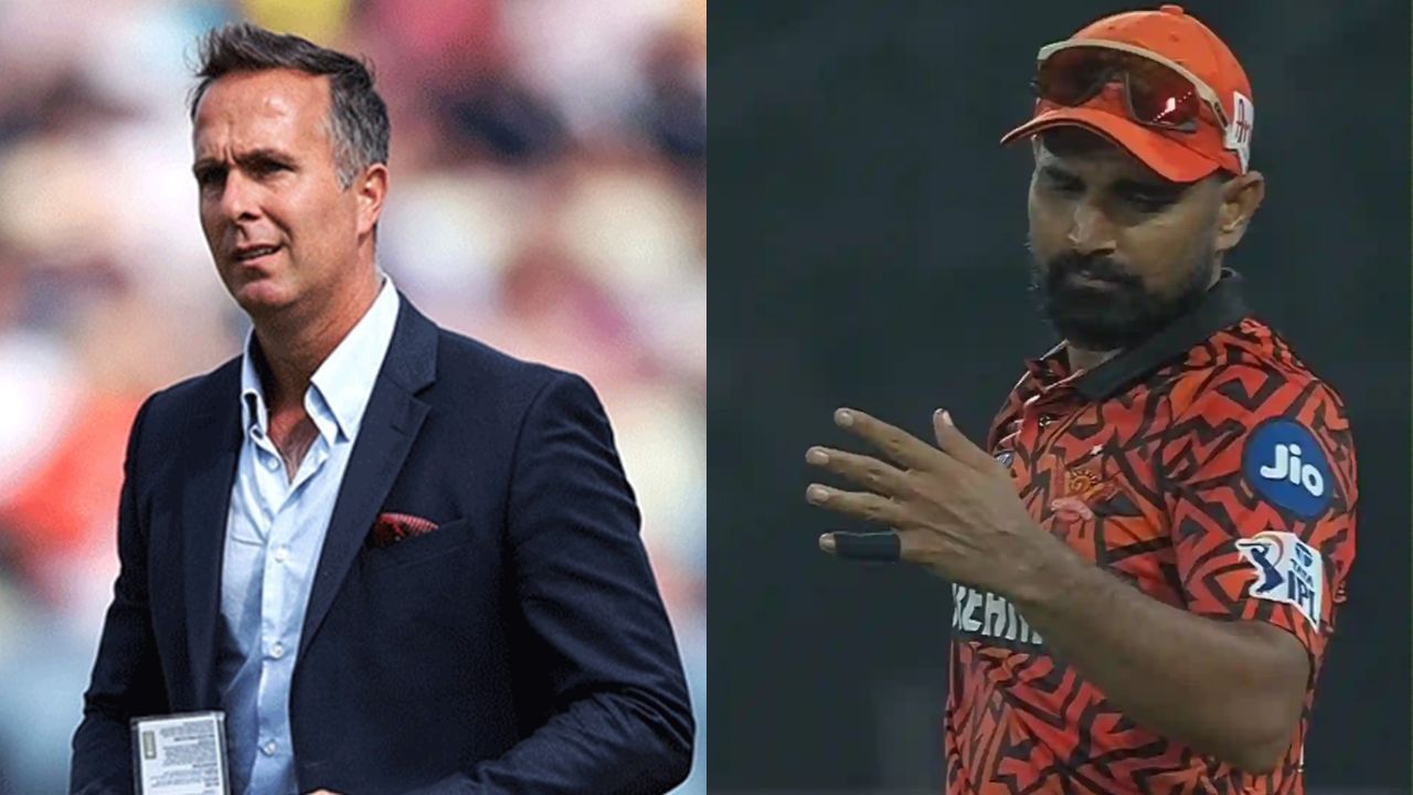 Michael Vaughan Mohammed Shami, SRH