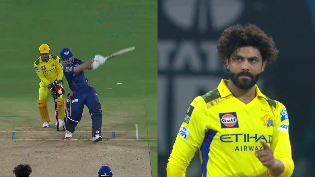 Mitchell Marsh Castled By Ravindra Jadeja