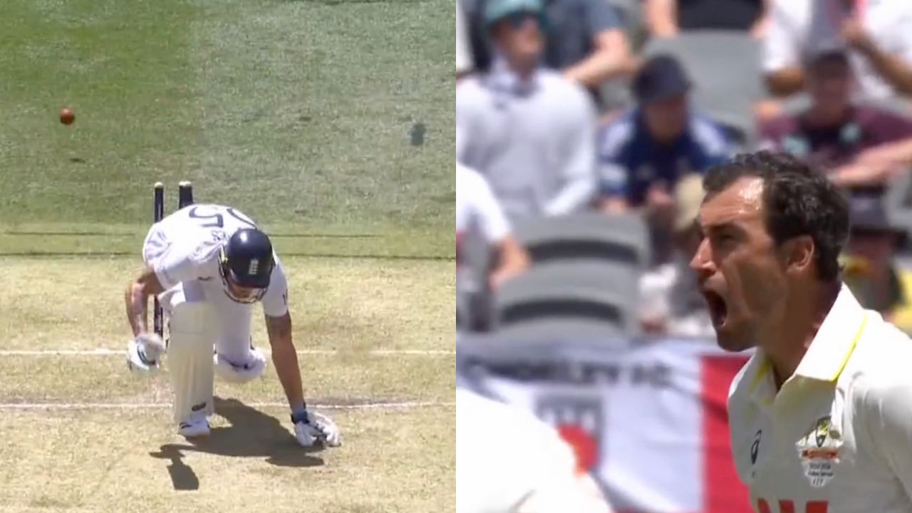 Watch: Ben Stokes stunned, Mitchell Starc dismantles his stumps in Ashes opener