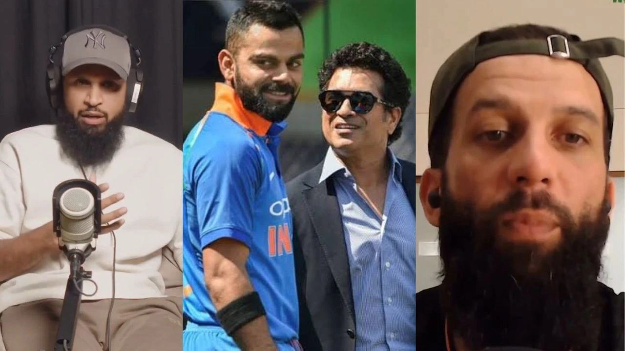 Moeen Ali Adil Rashid Virat Kohli SACHIN Tendulkar