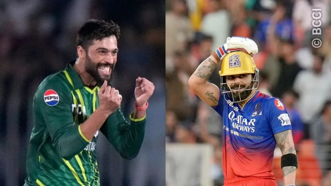 Mohammad Amir And Virat Kohli