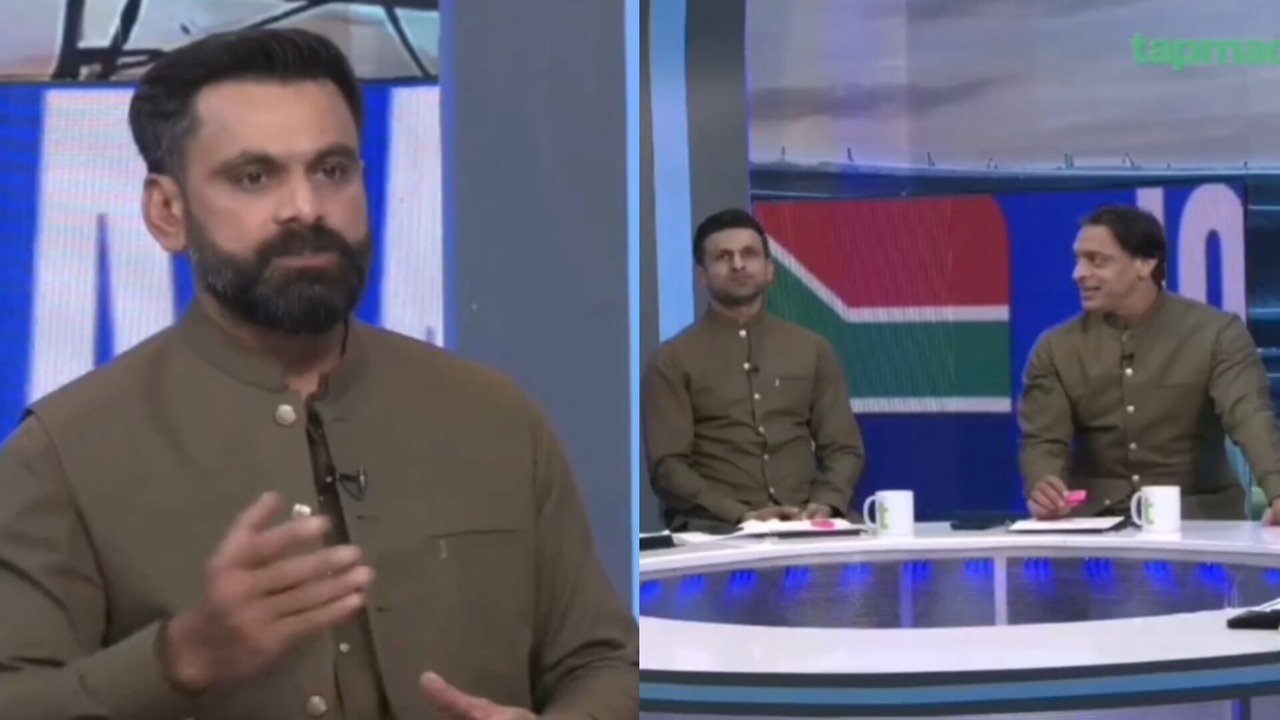 Mohammad Hafeez And Shoaib Akhtar