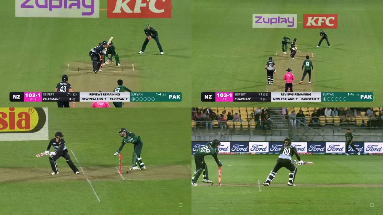 Mohammad Harris Stumping Of Mark Chapman