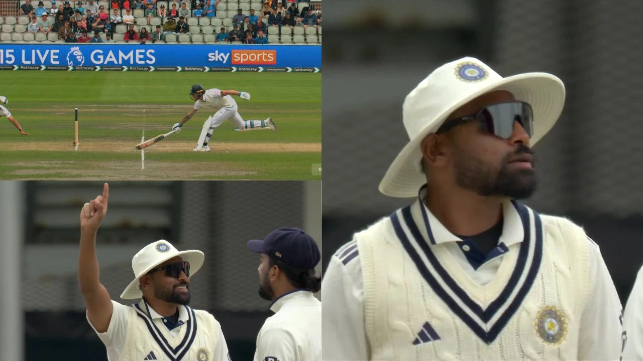 Mohammed Siraj Ben Stokes Run Out