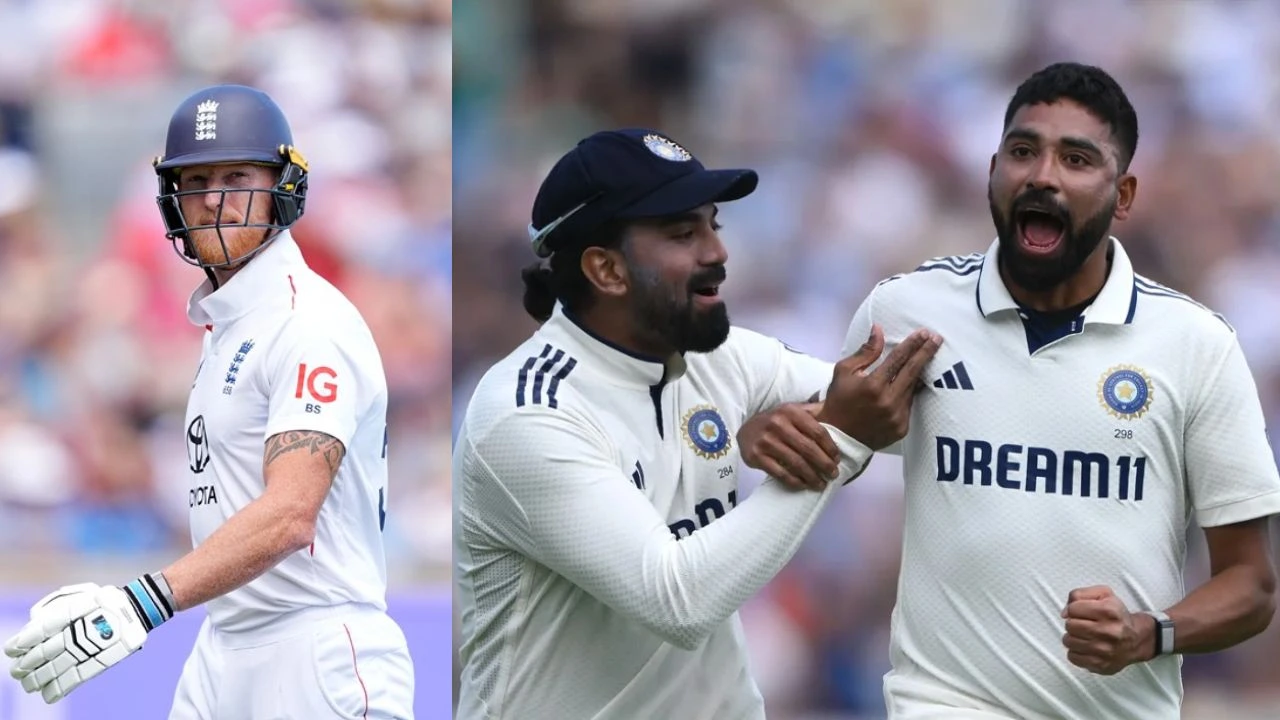 Mohammed Siraj Ben Stokes