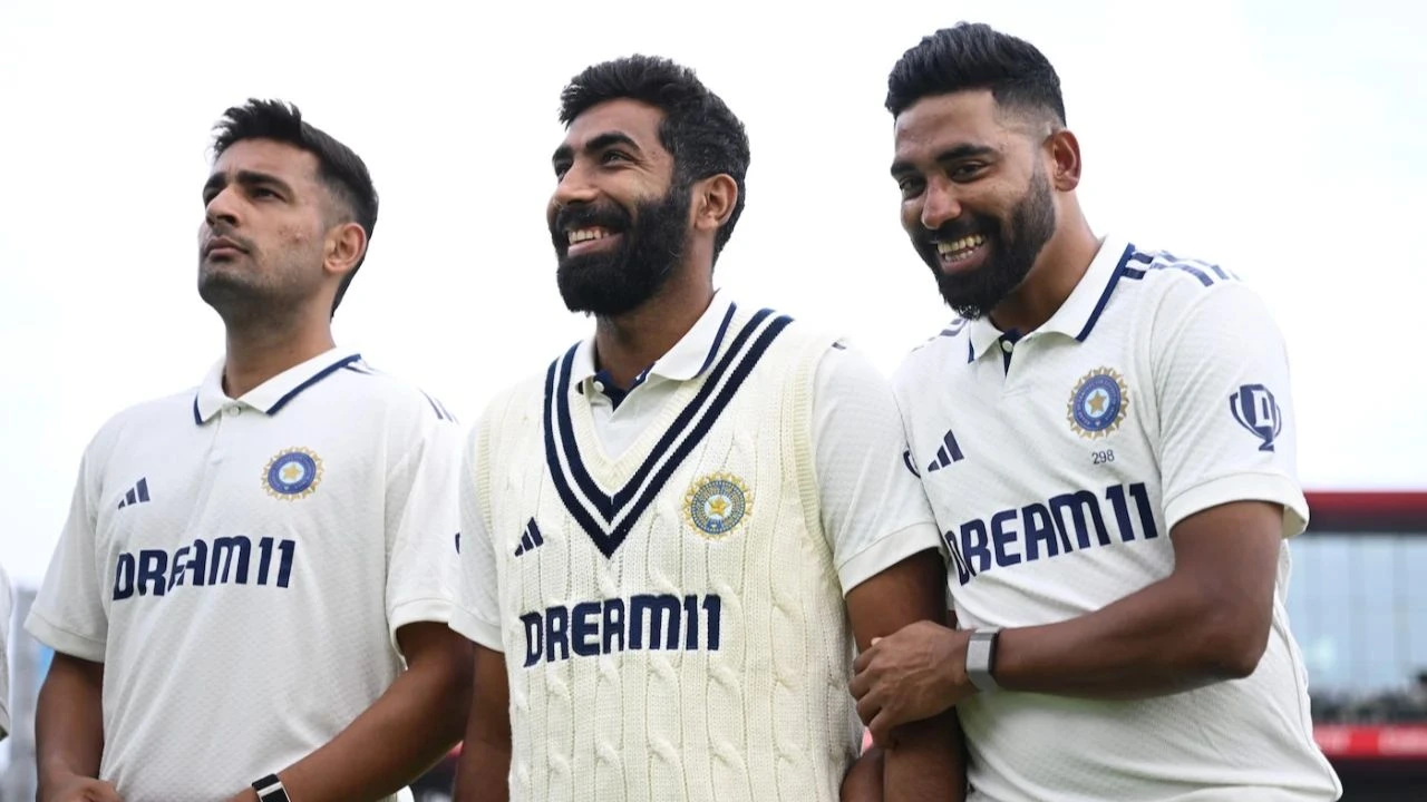 Mohammed Siraj Jasprit Bumrah Anshul Kamboj