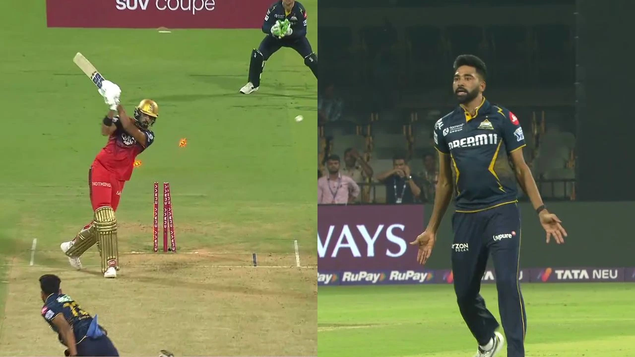 Mohammed Siraj Castles Devdutt Padikkal