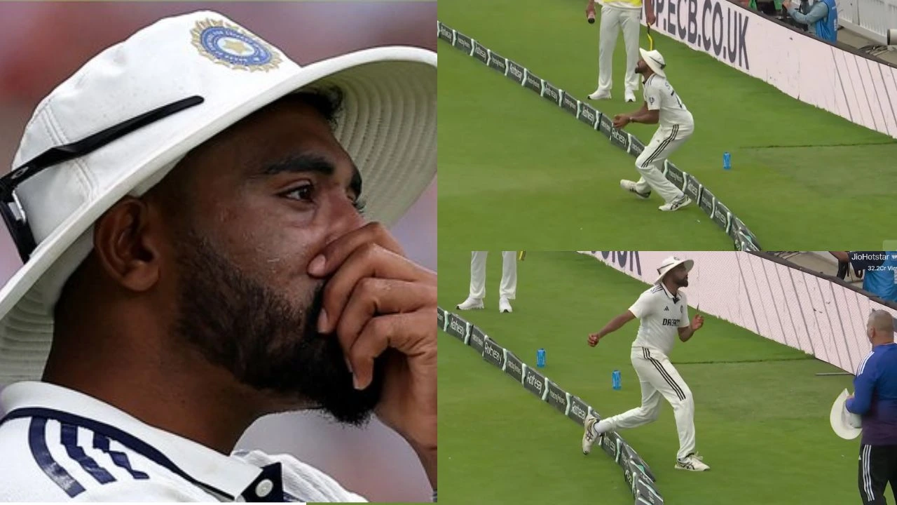 Mohammed Siraj Gives Harry Brook Lifeline