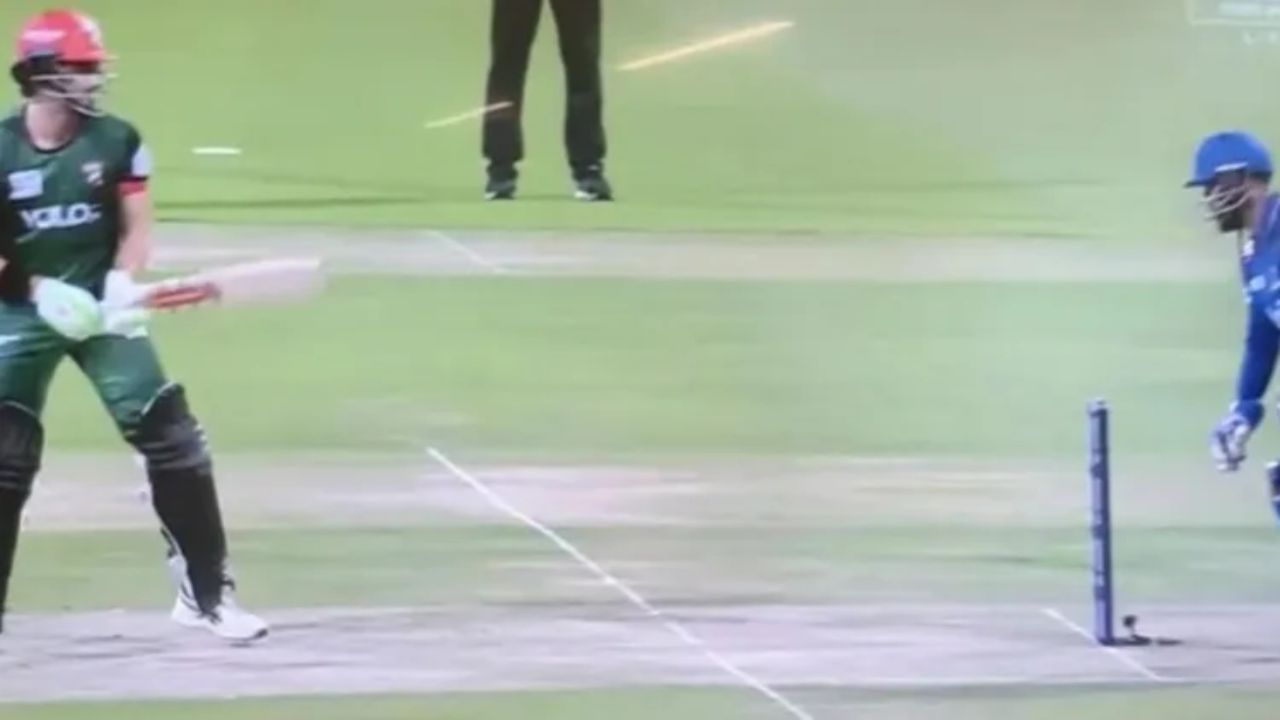 Match-fixing? Nicholas Pooran bizarrely refuses easy stumping in ILT20; Cricket world stunned by what followed Match-fixing? Nicholas Pooran bizarrely refuses easy stumping in ILT20; Cricket world stunned by what followed