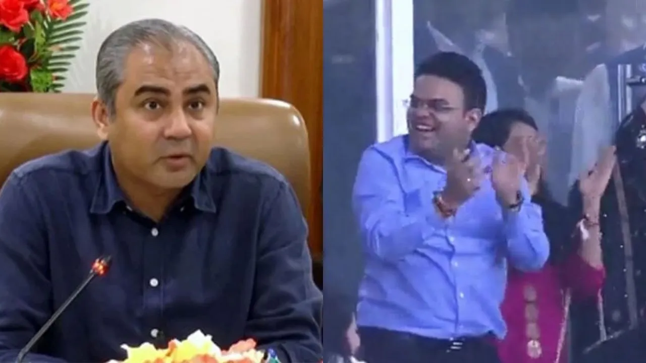 Pakistan Cricket Board Chairman Mohsin Naqvi ICC Chairman Jay Shah