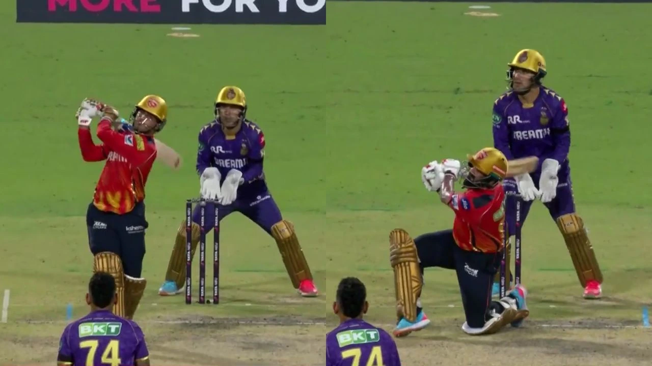 Priyansh Arya Prabhsimran Singh Destroy Sunil Narine