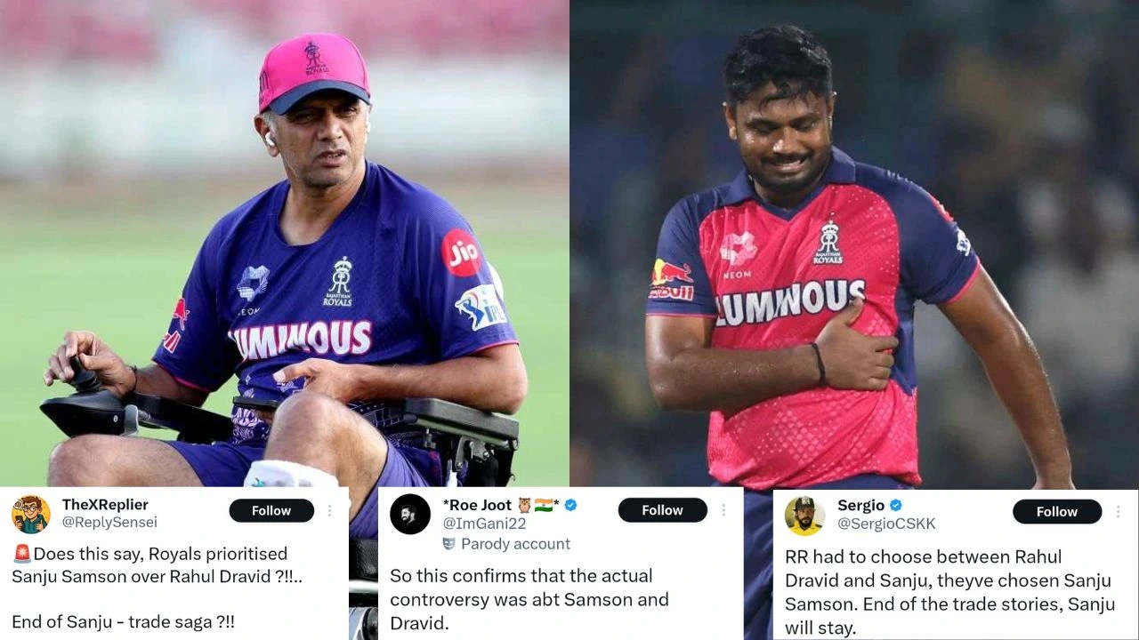 Rahul Dravid Sanju Samson