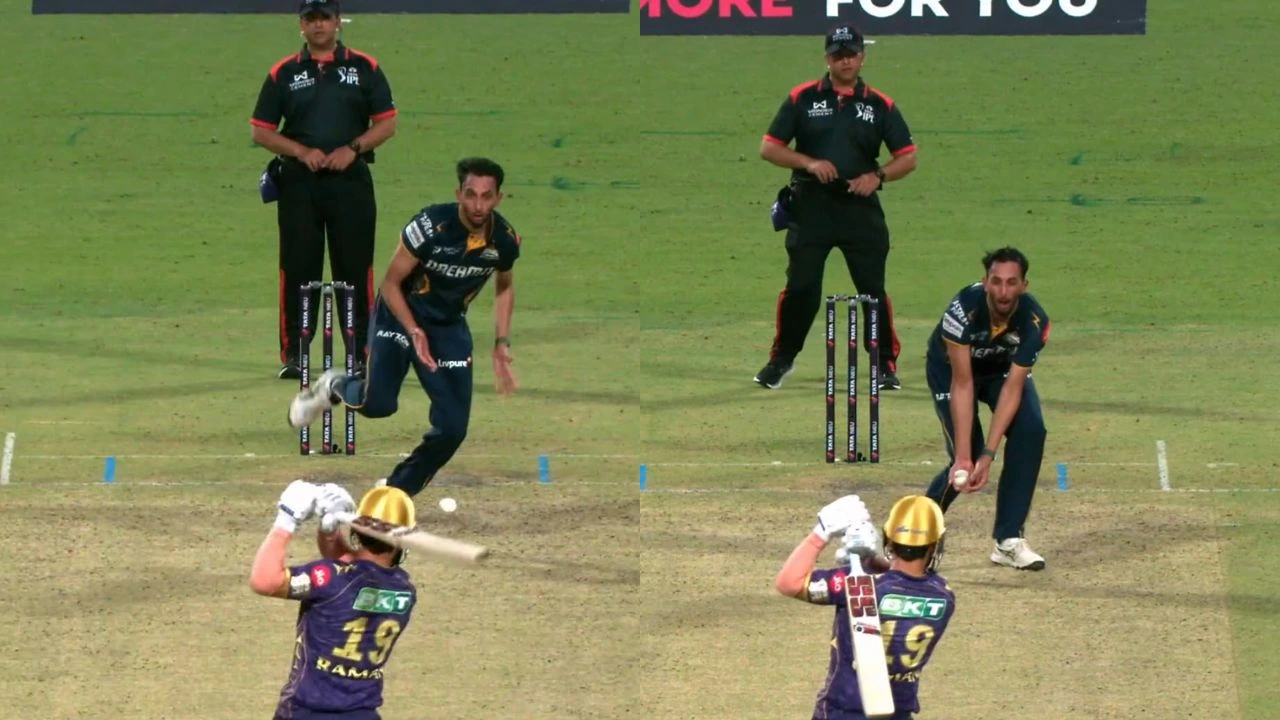 Ramandeep Singh Dismissed By Prasidh Krishna