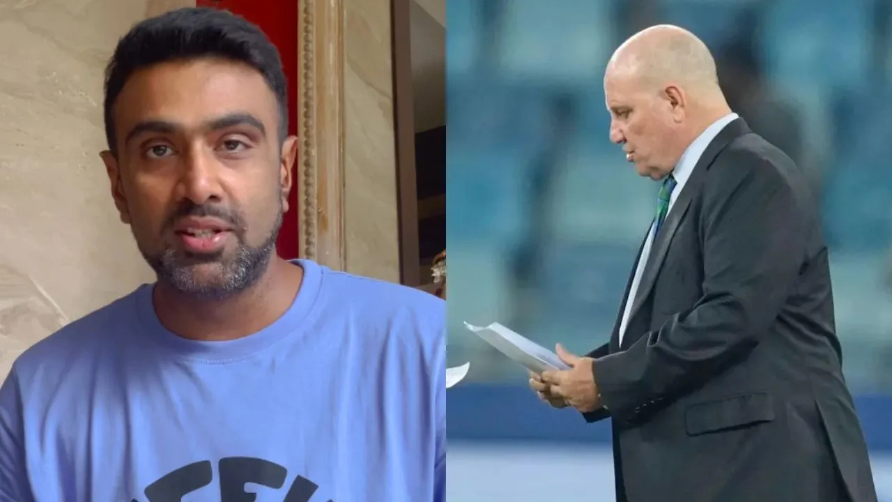 Ravichandran Ashwin Andy Pycroft