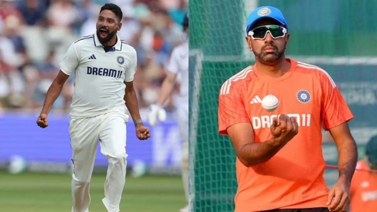 Ravichandran Ashwin Mohammed Siraj
