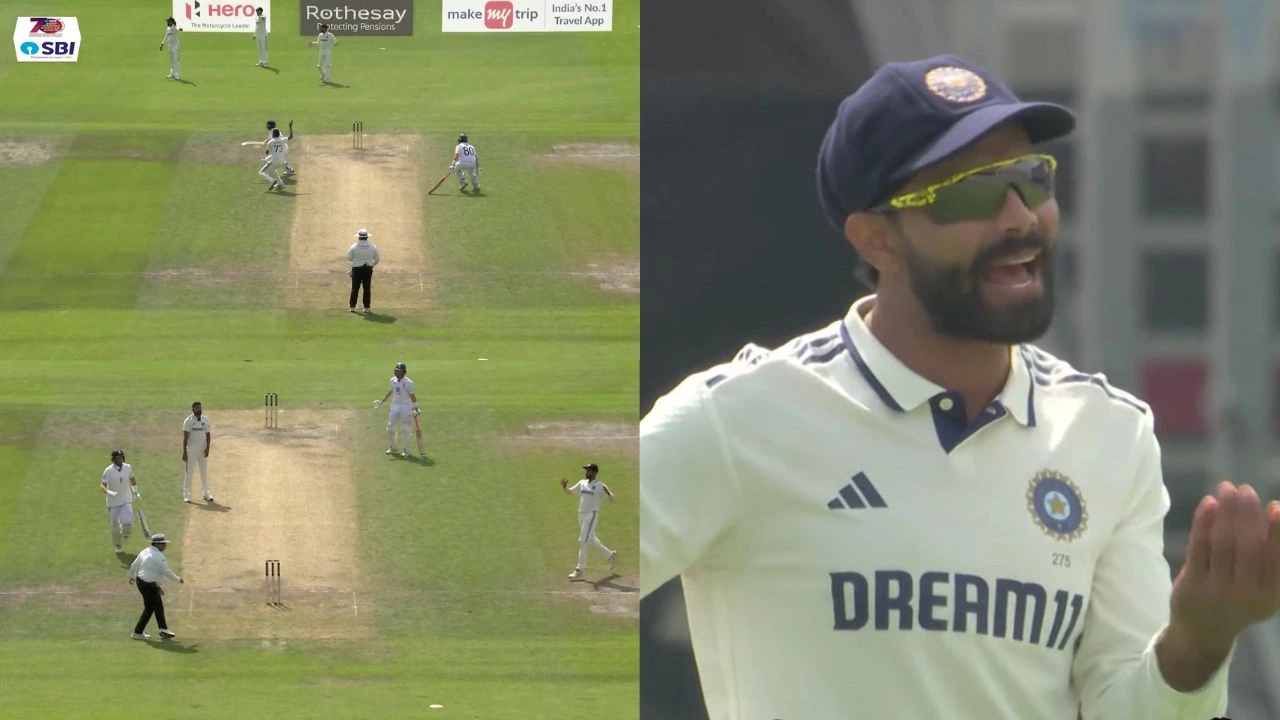 Watch: Ravindra Jadeja fumes at Anshul Kamboj as Joe Root survives shocking run out