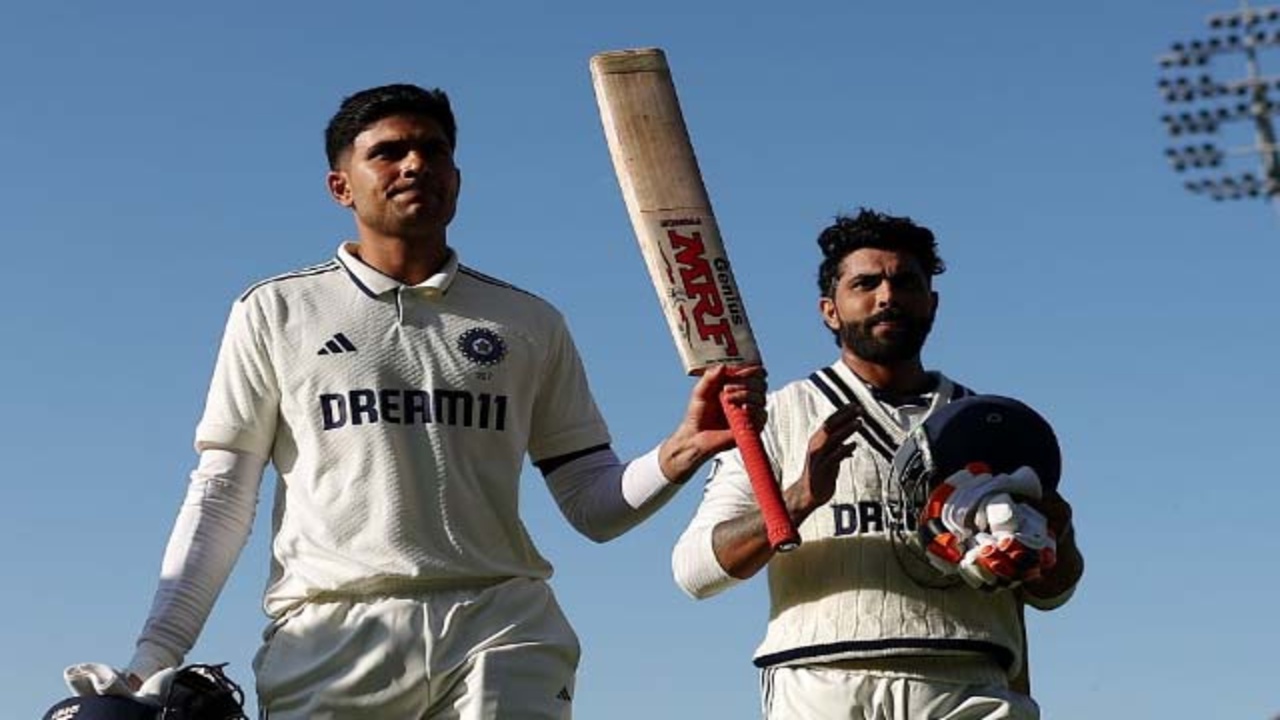 Ravindra Jadeja and Shubman Gill