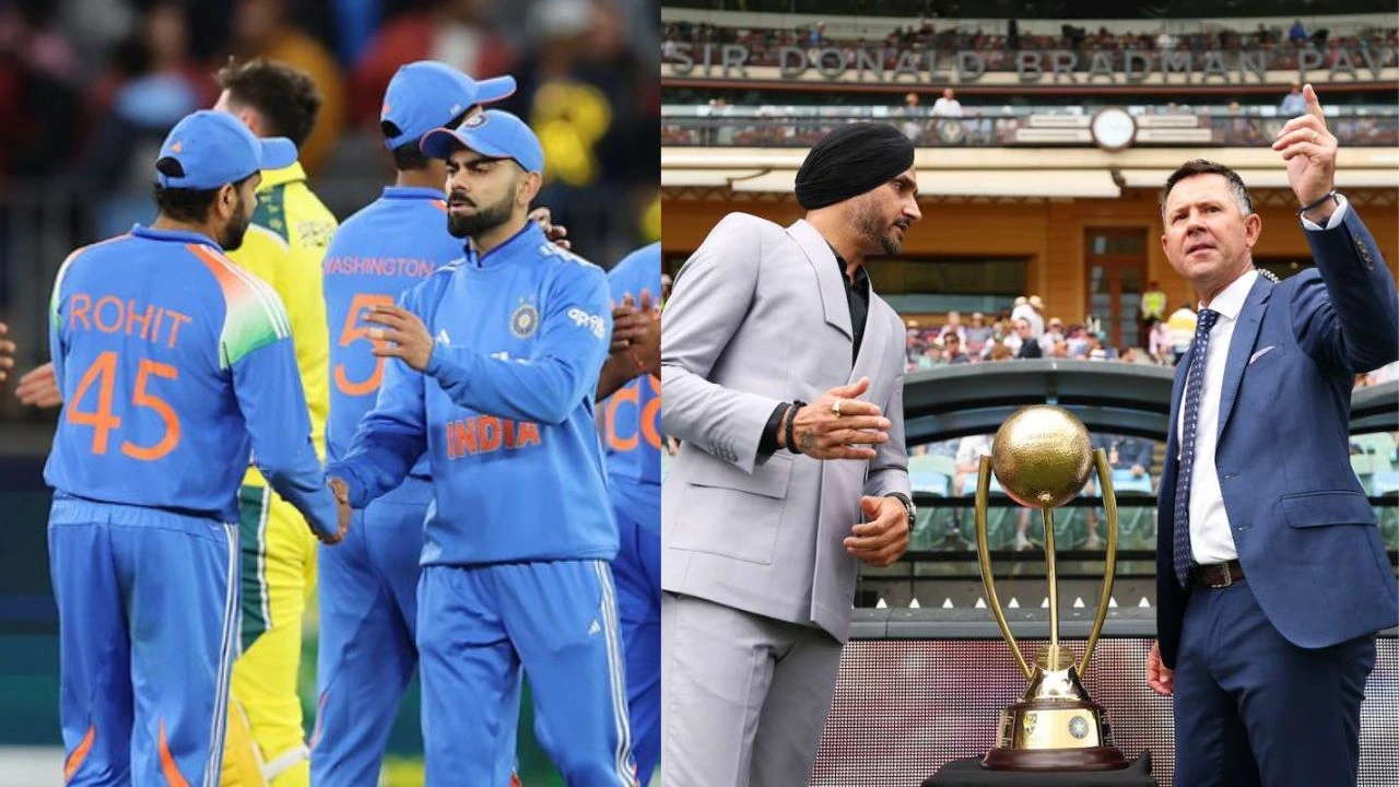 Ricky Ponting Harbhajan Singh Rohit Sharma Virat Kohli