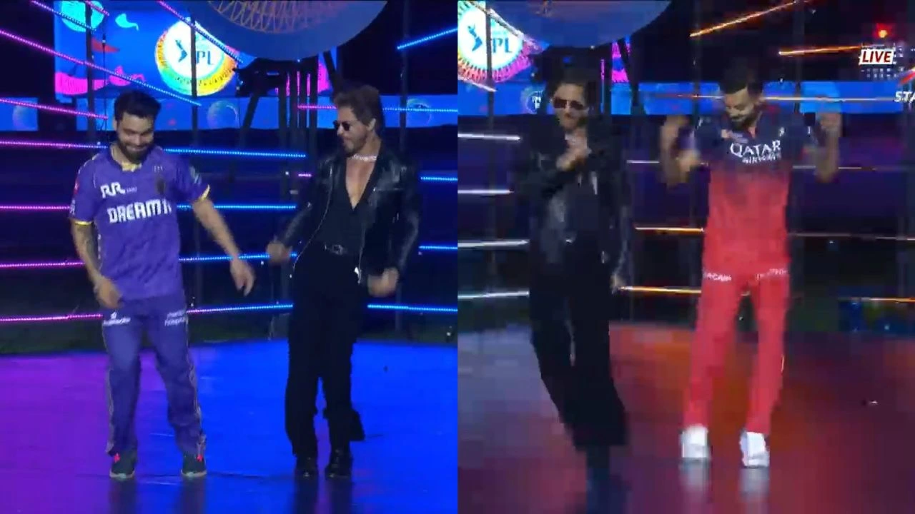 Rinku Singh Virat Kohli Dance With Shah Rukh Khan