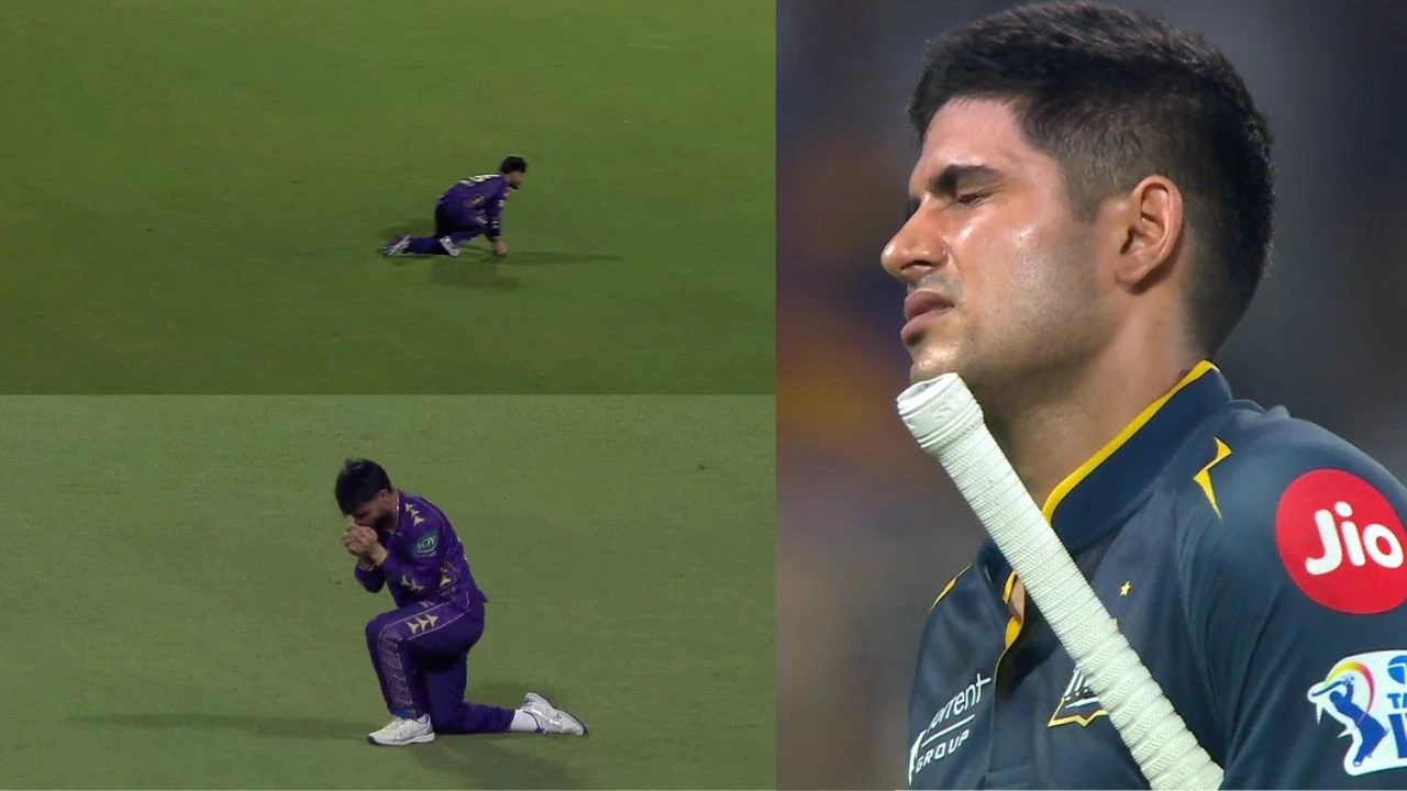 Rinku Singh Takes Stunner To Send Back Shubman Gill