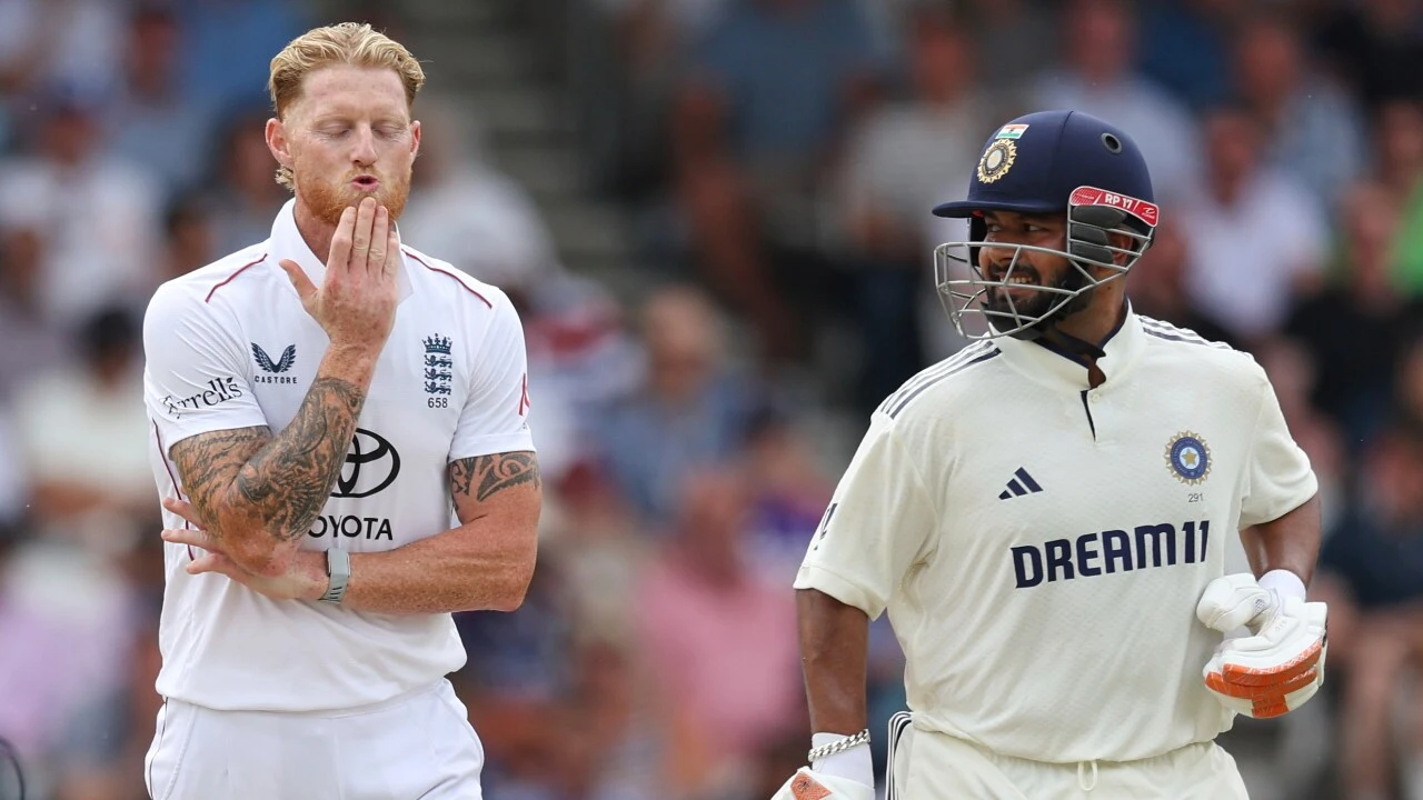 Rishabh Pant And Ben Stokes India