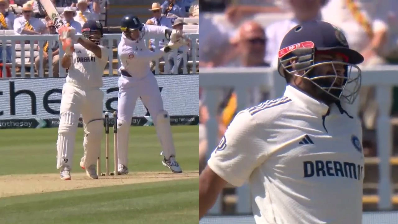 Rishabh Pant Angry At Himself