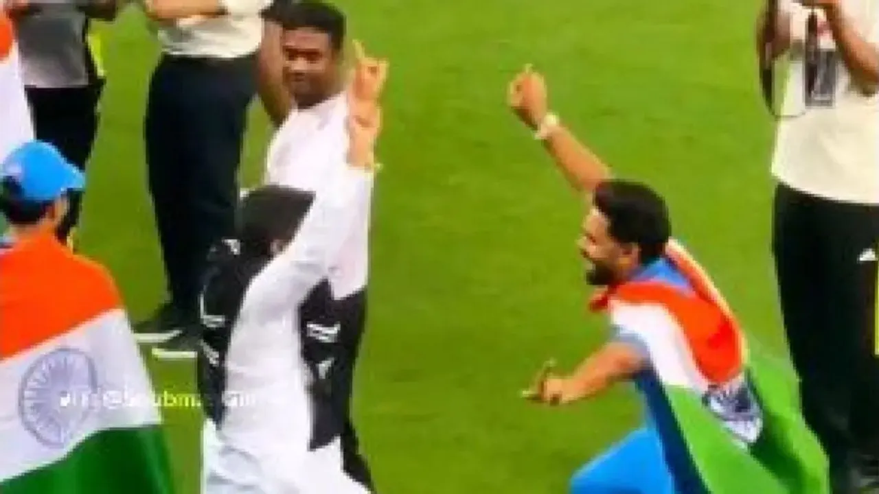 Rishabh Pant Doing Bhangra With Shubman Gill S Father