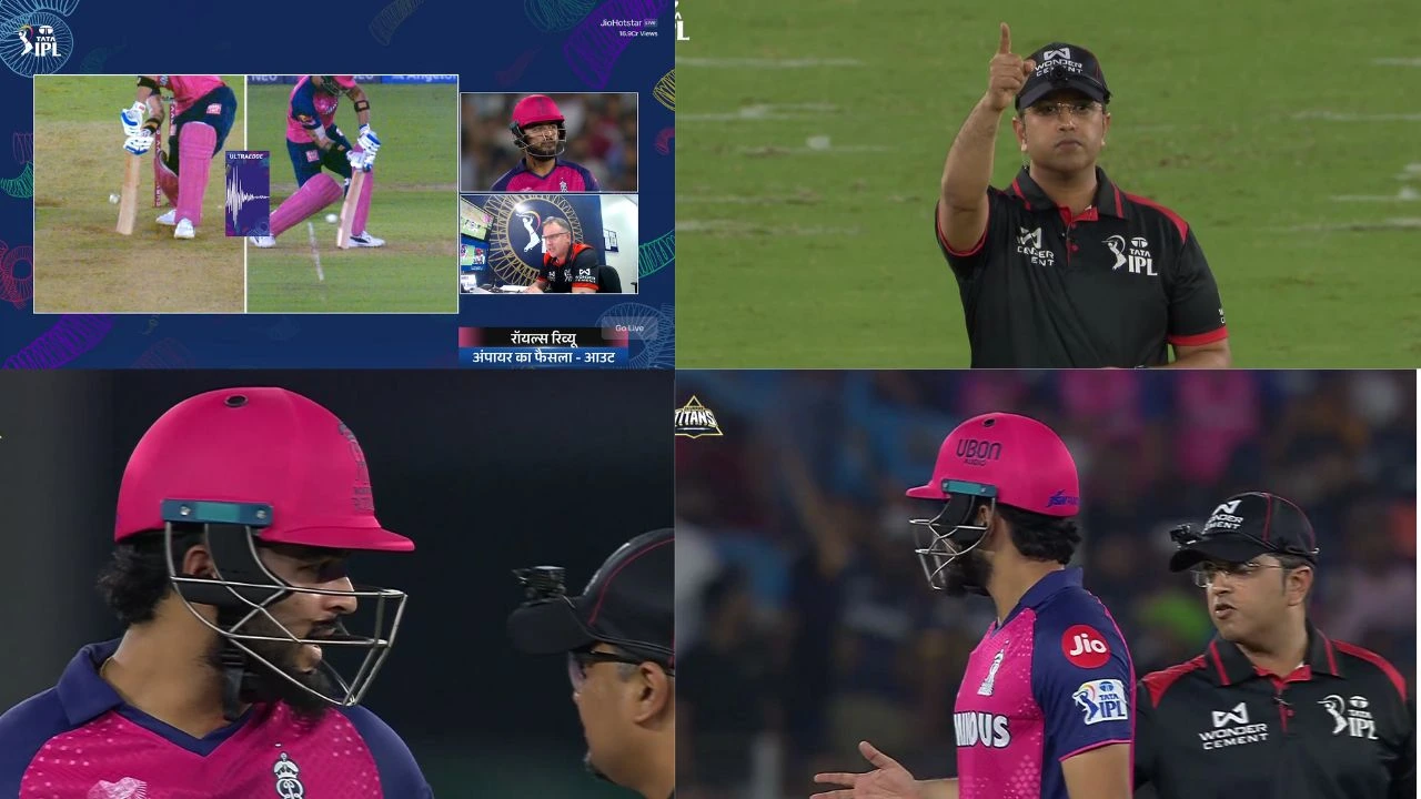 Riyan Parag Fights Umpires
