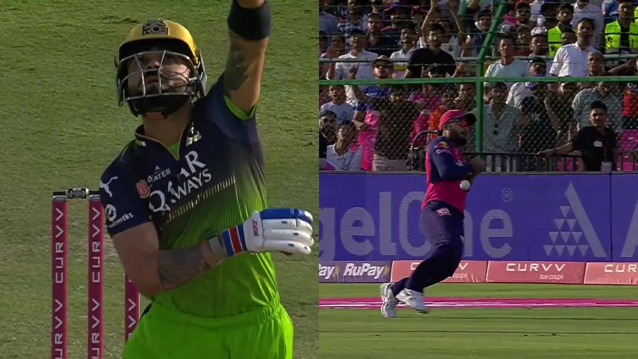 Riyan Parag Helps Virat Kohli Survive
