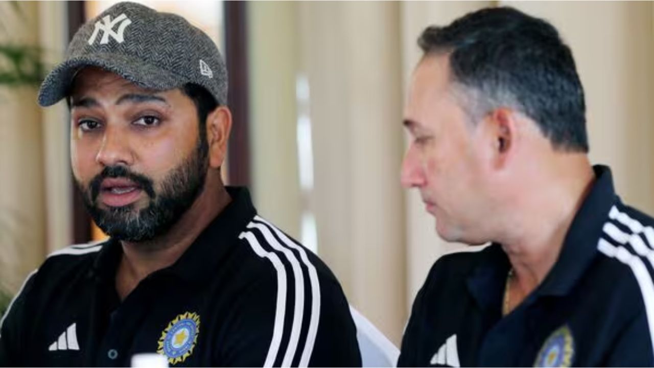 Rohit Sharma Ajit Agarkar, India