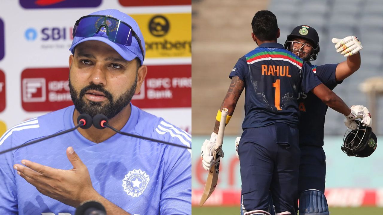 Rohit Sharma Opens Up On KL Rahul Vs Rishabh Pant Debate
