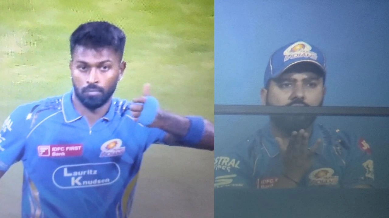 Rohit Sharma Reaction To Hardik Pandya Introducing Mitchell Santner