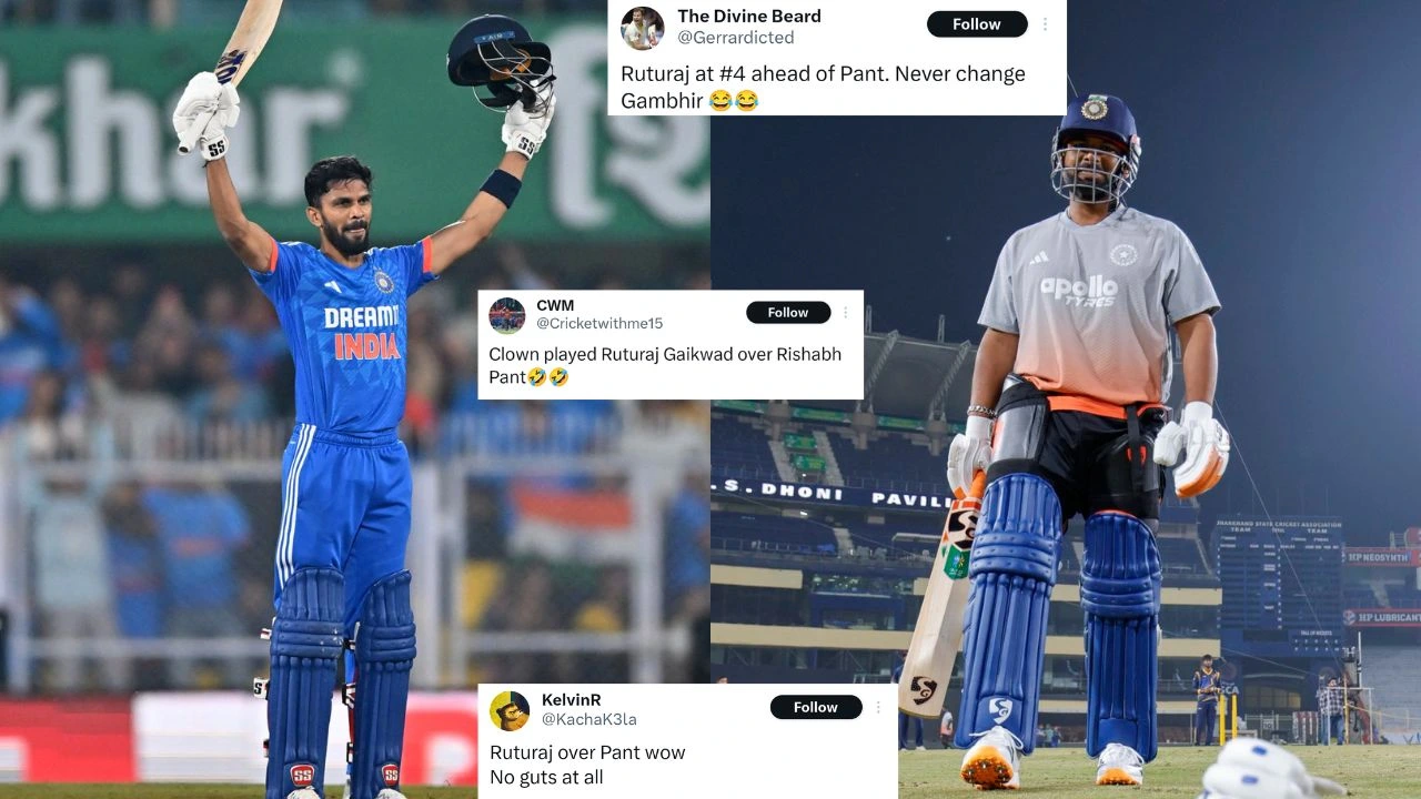 Ruturaj Gaikwad Rishabh Pant 1