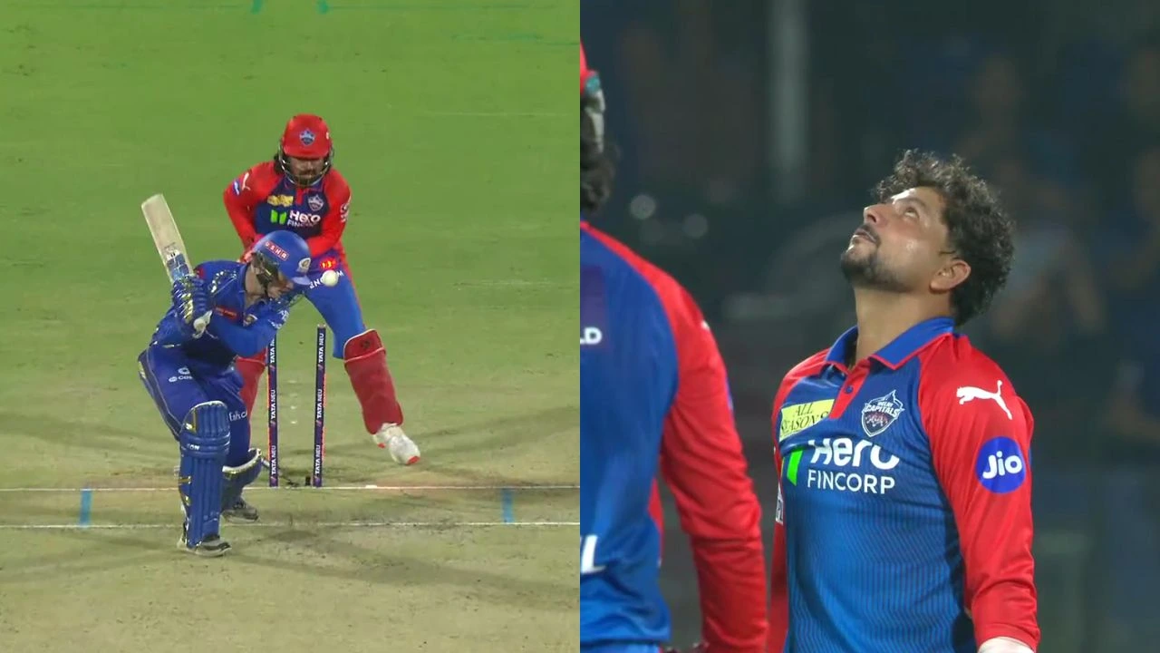 Ryan Rickelton Dismissed By Kuldeep Yadav