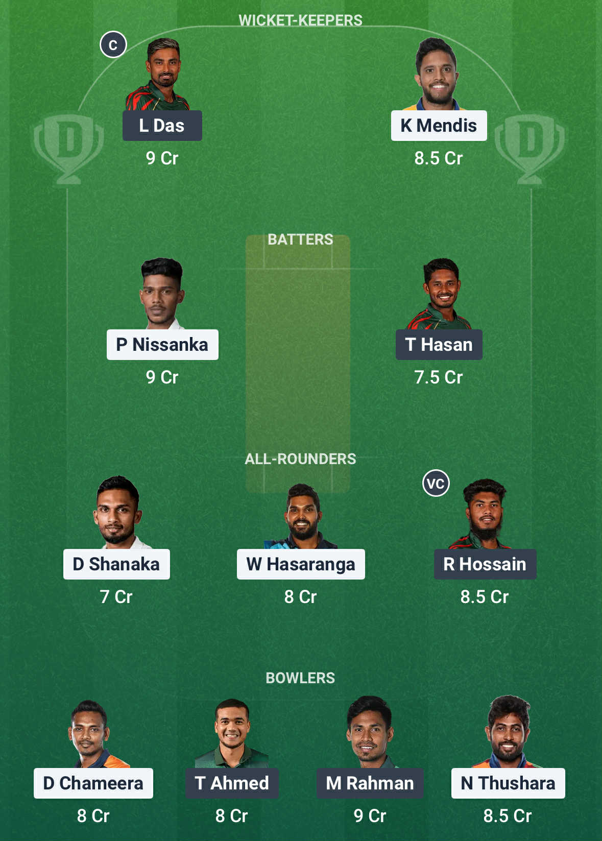 SL vs BAN Dream11 Prediction SL vs BAN Dream11 Prediction