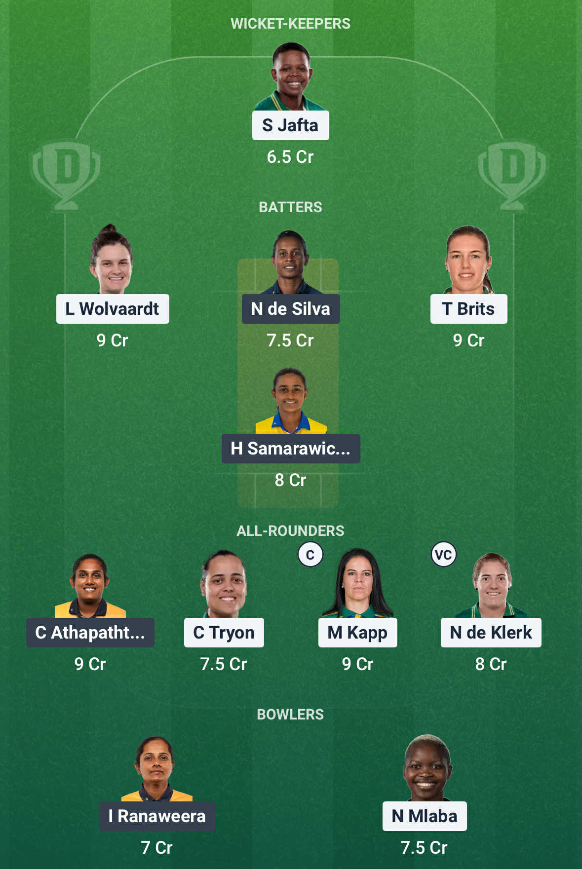 SA vs SL Dream11 Prediction SA vs SL Dream11 Prediction