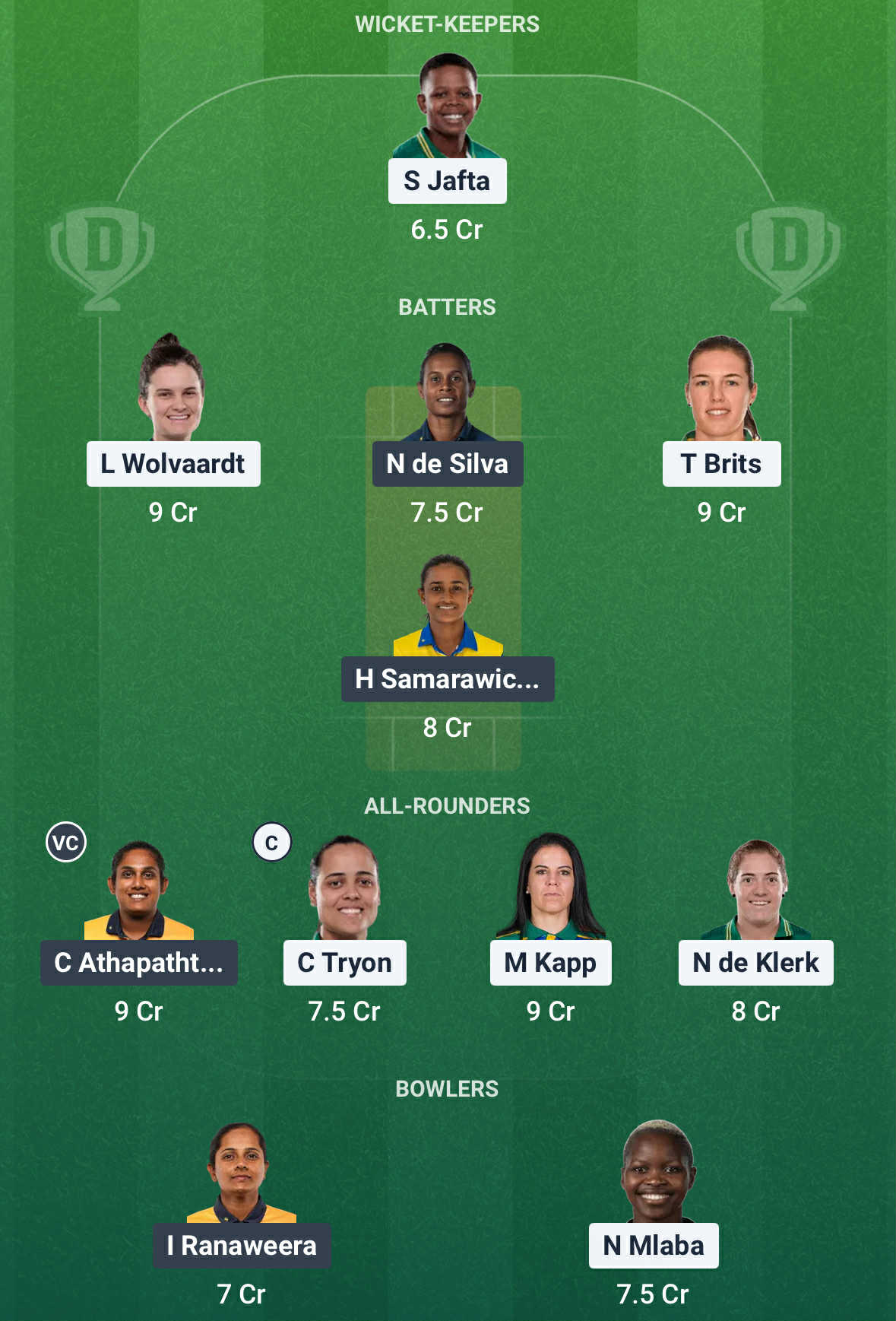SA vs SL Dream11 Prediction SA vs SL Dream11 Prediction