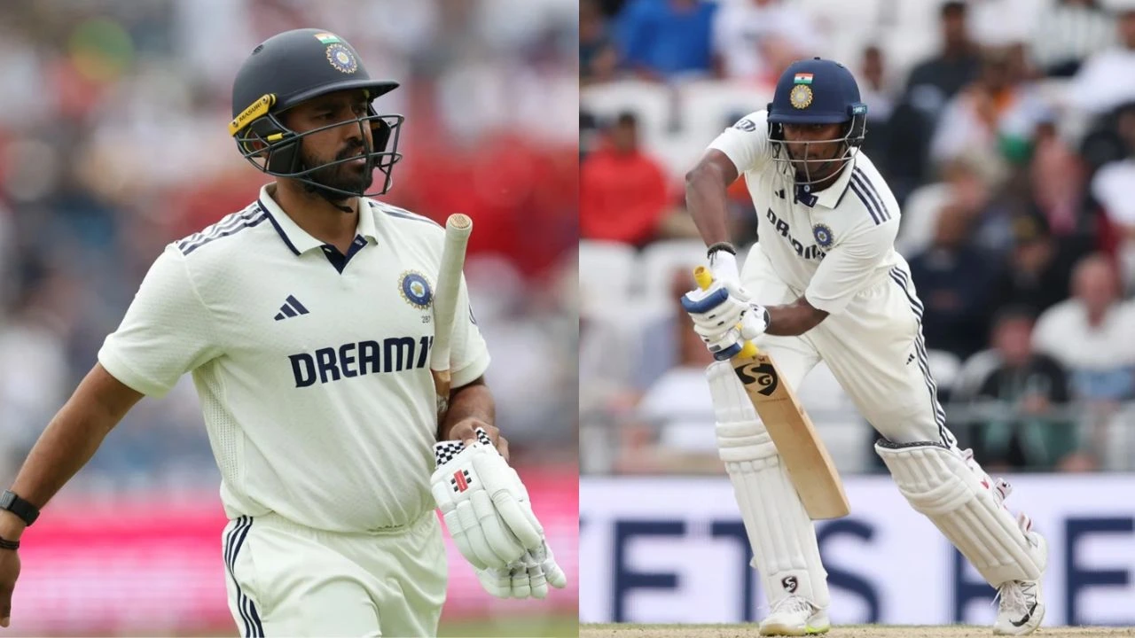 Sai Sudharsan Karun Nair for India