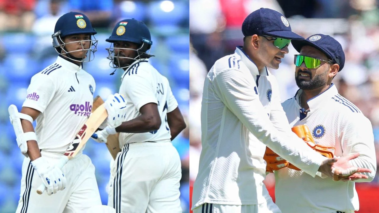 Sai Sudharsan Rishabh Pant Shubman Gill Yashasvi Jaiswal 1