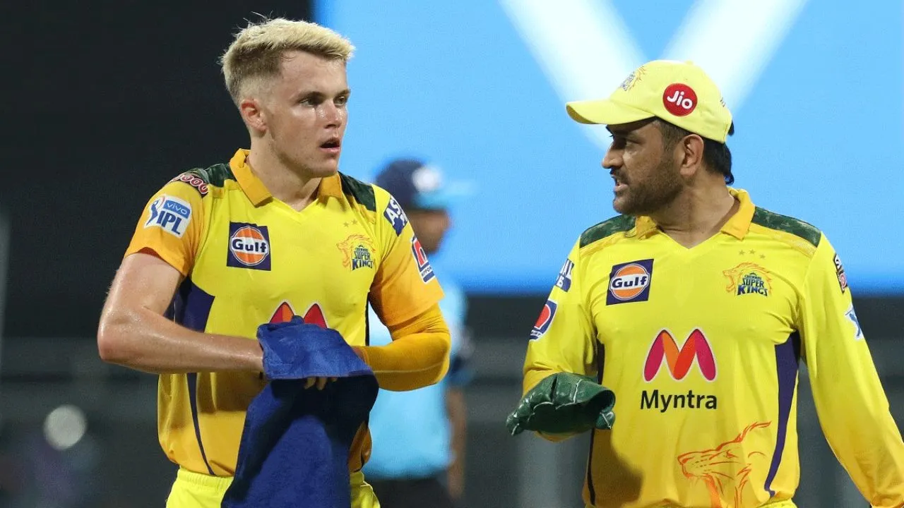 Sam Curran MS Dhoni