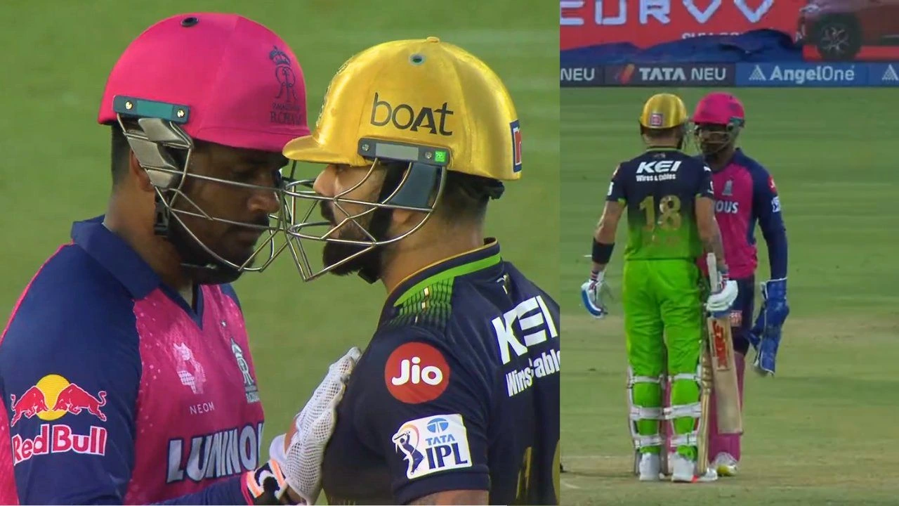 Sanju Samson Checks On Virat Kohli